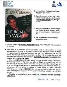 thumbnail of Suze Orman – Annuities Article